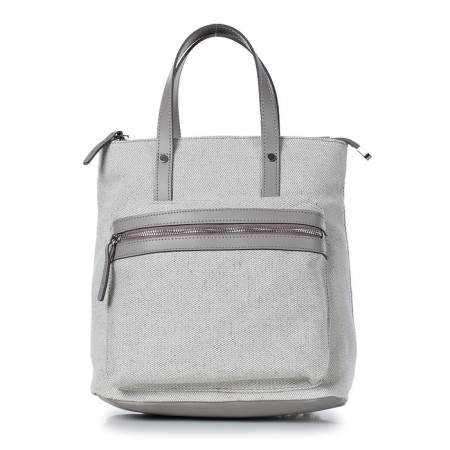 Youth backpack, gray color-1