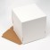 Box for cake, white, 26.5 x 26.5 x 29 cm