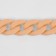 A bag for a bag, plastic, matte, 23 × 17 mm, 120 cm, color orange-beige