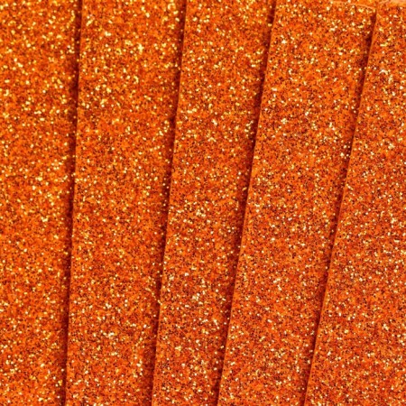 Foamiran "orange shine" 2 mm format A4 (set of 5 sheets)-4