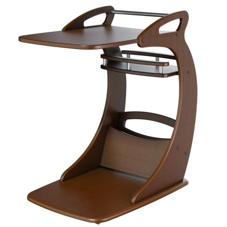 Table Journal Favorite, 460x690x780, walnut