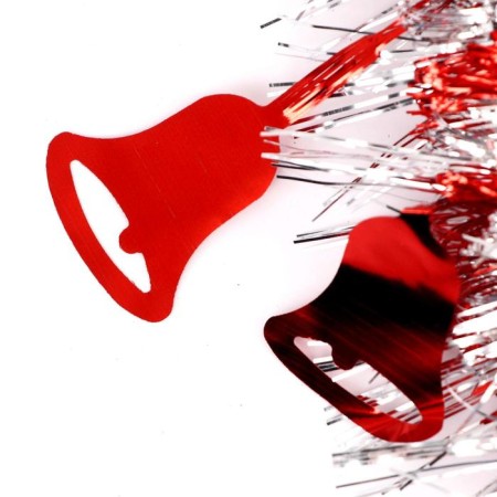 Tinsel "flashlight bell" d-2 cm, 200 cm, mix-1