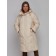 Coat insulated winter female, size 42, light-beige color