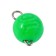 Cargo Cheburashka painted collapsible Yaman 10 pcs., 10 g, green