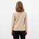 Women's longliva minku: Basic line beige color, size 46-48
