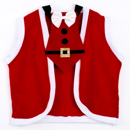 Carnival set "Festive Gnomik", Vest, cap, tie, boots, height 98–110 cm-5