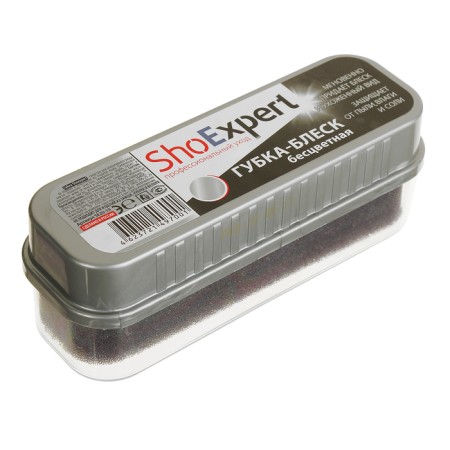 ShoEXPERT shoe sponge, colorless color