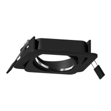 The luminaire housing is built -in rotary Ambrella diy System Elements C7659 for nozzles D70 mm, GU5.3, color black sand