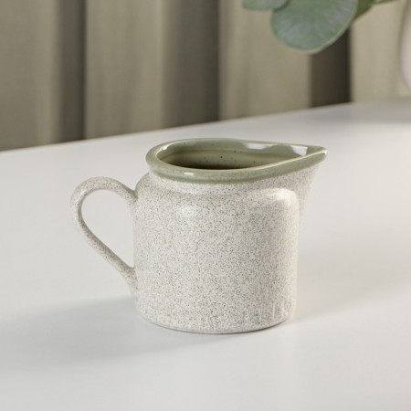 Ceramic serving “House in the village”, 2 subjects: sugar tower 300 ml, milkman 300 ml-2