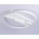 LED ceiling LED Ambrella Light, Linetech, FL51459, LED, 72 W, 5400LUM, 3000-6400K, white color