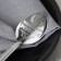 A teaspoon spoon with an engraving “real man”, on a gift card, 3 x 14 cm.