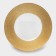 Black dining plate "Seville", d = 27 cm, gold color