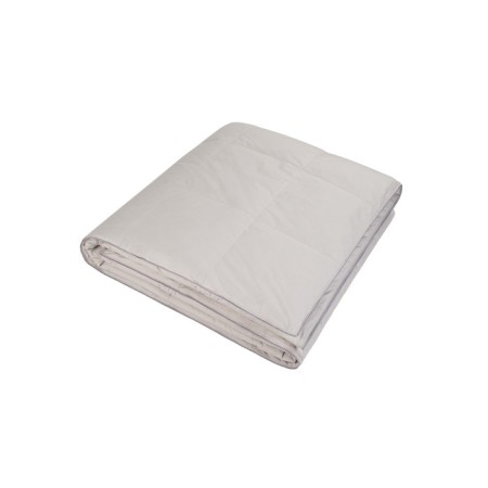 Superficent downy down -fed masuria blanket, size 172x205 cm, gray color-1
