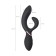 Waname D-Splash Avalanche vibrator, 20.5 cm, silicone, black color
