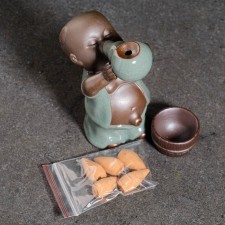 A set of incense on the stand 