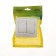 Luazon Lighting "Orion" switch, 10 A, 2 keys, hidden, silver