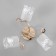 Ceiling chandelier "Natalie" 3x40W E27 Color: Gold