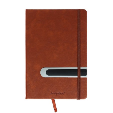 The diary is low, PVC cover, A5 format, 140 sheets in a cage, elastic band, with a handle, mix-1