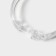 A set of hooks for curtains, d = 5.5 cm, 12 pcs, transparent
