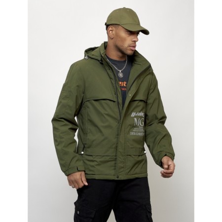 Sports male jacket, size 56, khaki color-2