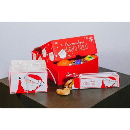 Folding box "Happiness" 18 x 5.5 x 5.5 cm., New Year-5