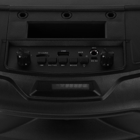Portable karaoke system B52 Party Box, 40 W, FM, AUX, USB, BT, 4500 mAh, subv., Black-2