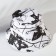 Panama Children's Minaku "Tai-Dai", Black/White Color, Rr. 54