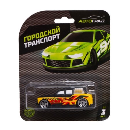 Metal car Hot Cars, scale 1:64, mix-19