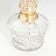 Kerosene lamp decorative transparent 9x9x18 cm risalux