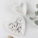 Ceramic dining room "Marbl", 2 items: salad bowl 150 ml, dish 16.5 × 17 × 2 cm, white color
