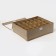 Organizer for storing linen of the Dolyan "Points", 24 cells, 38 × 30 × 12 cm, beige color