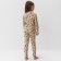 New Year. Pajama nursery (longshit and trousers) KAFTAN "Christmas trees" R.28 (86-92)