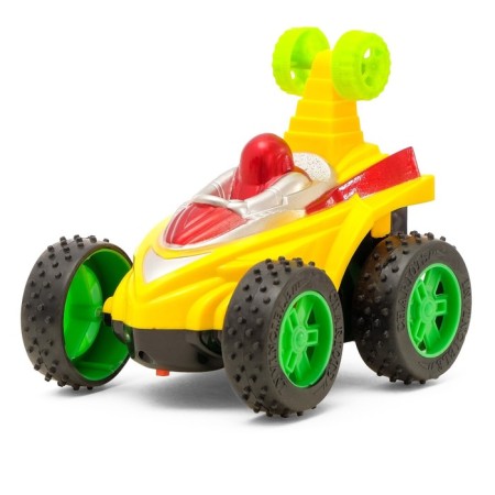 Radio -controlled machine "Crazy", works from batteries, color mix-4