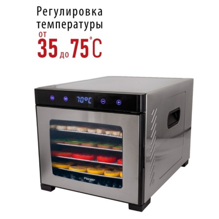 Pioneer FD106, 650 W, 6 tier vegetables and fruits.-1