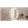 Domino Dacca mirror, size 800x500 mm, with backlight