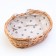 Decorative basket "Chamomile", 25 x 18 x 9 cm, water hyacinth