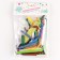 A ball for twisting 160, set 24 pcs. + pump, mix color