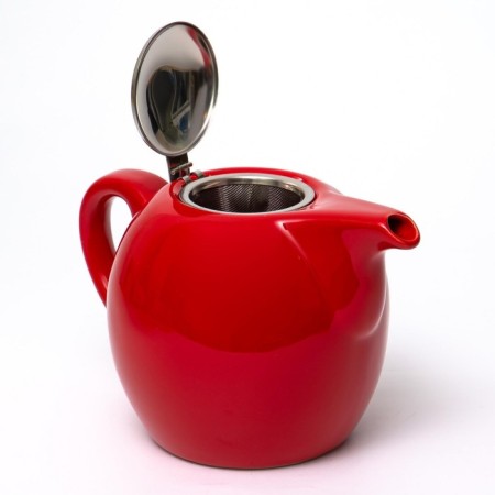 Elrington teapot “Felicit, glaze”, 1.3 l, color red color-2