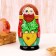Nesting doll "Turnip" 6 in 1, mix