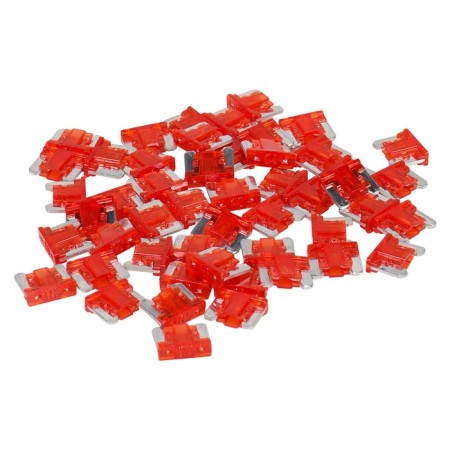 Fuses "micro" 10A in a package of 50pcs. AFU-MK-14-1
