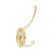 Furniture tundra hook TKD002 Light, two -rod, gold