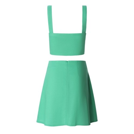 Women's costume (skirt and top) Mist Summer Time, Green, p. 44-14