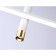 LED LED suspension with the Ambrella Light, Linetech, FL5393, LED, 62 W, ​​4650LUM, 3000-6400K, white color.