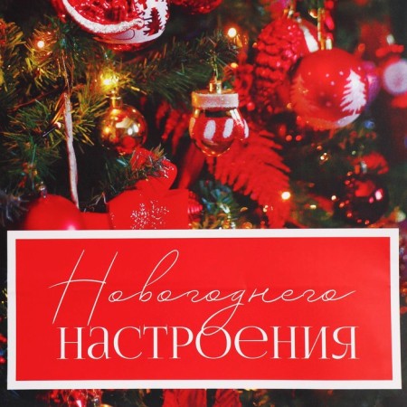 Laminated vertical "New Year mood", ML 21 x 25 x 8 cm, New Year-5