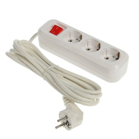 The extension cord UNIVERSAL S-303, 3 sockets, 3 m, PVS 3x1, 16 a, with salary, with the VKL/Off button
