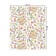 Gablip on the table "Tulips as a gift", rectangular, Saten, size 120x145 cm