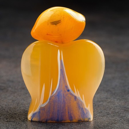 Souvenir "Angel with a dove", Selenite-1