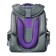 School backpack 38 x 30 x 16 cm, ergonomic back, stavia "soap bubbles", gray