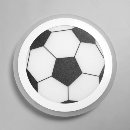 Sconces "Football" LED 27W 4000k black and white 30x30x5cm-5