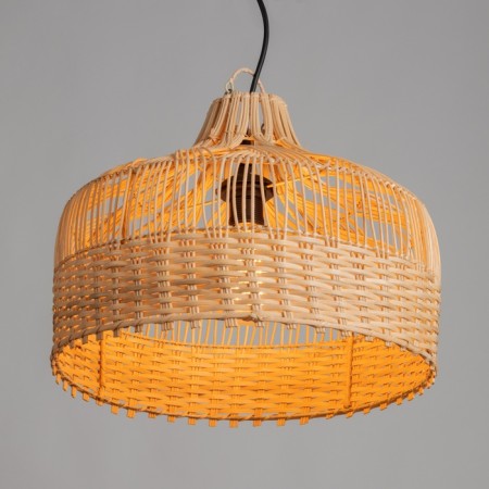 Ceiling Lamp from the rattan "Ju" 1x120W, E27, 42x42x32 cm-8